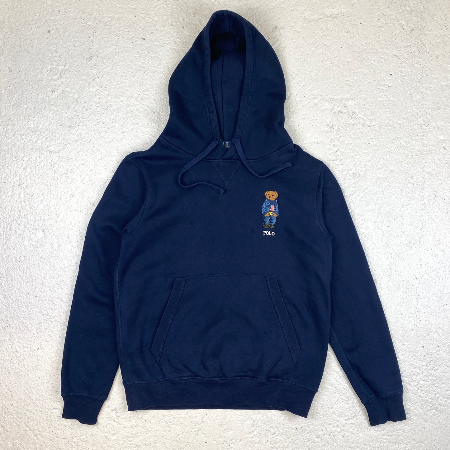 Polo Bear Ralph Lauren RARE heavyweight hoodie (S-M)