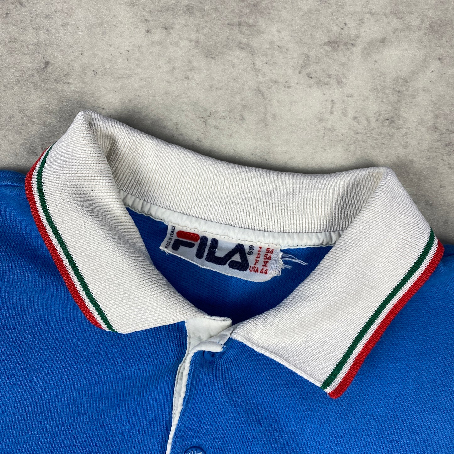 Fila RARE polo long sleeved heavyweight shirt (L)