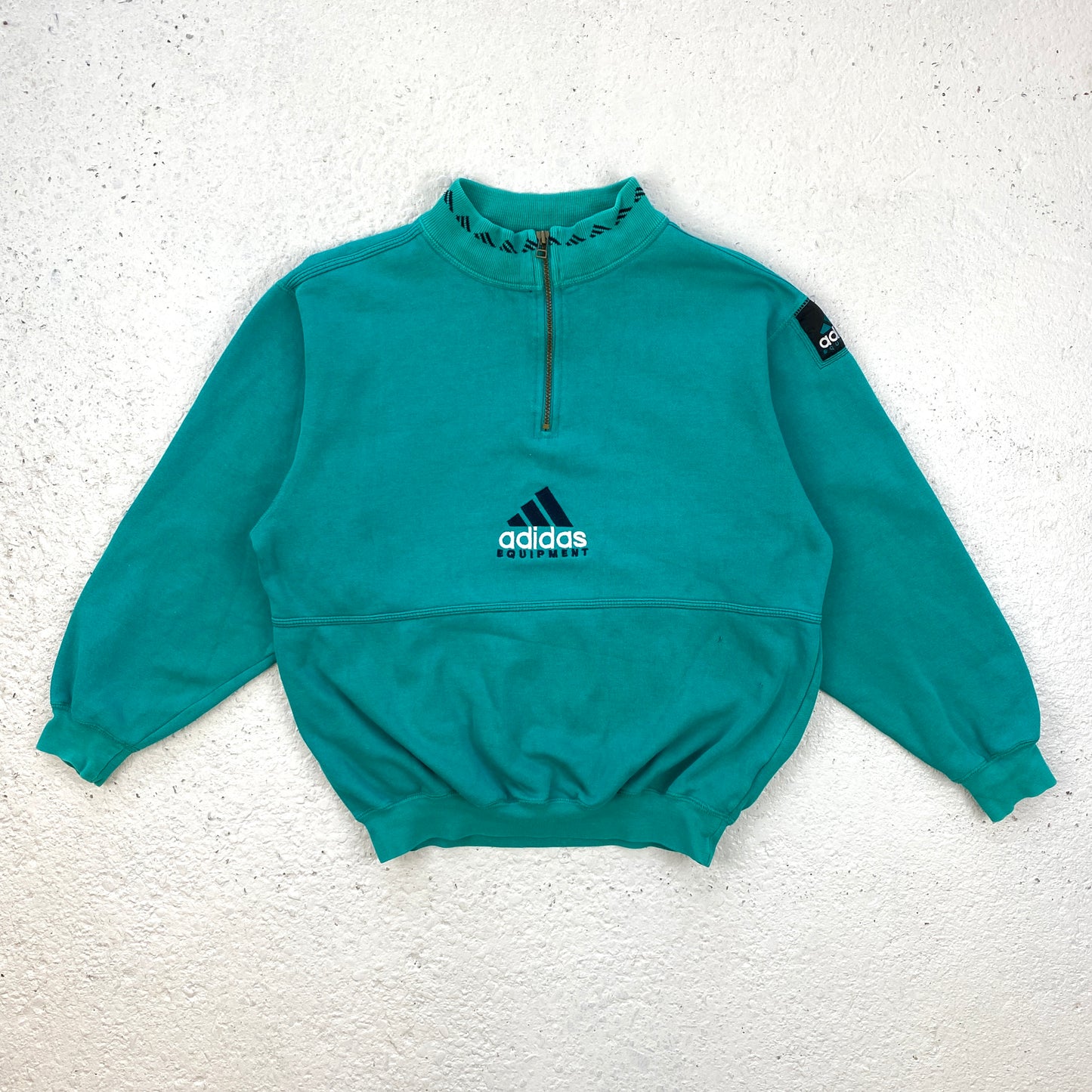 Adidas Equipment RARE heavyweight 1/4 zip sweater (S)
