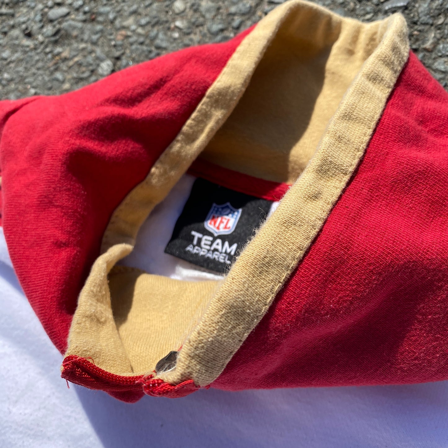 NFL San Francisco 49ers 1/4 zip sweater (XXL)