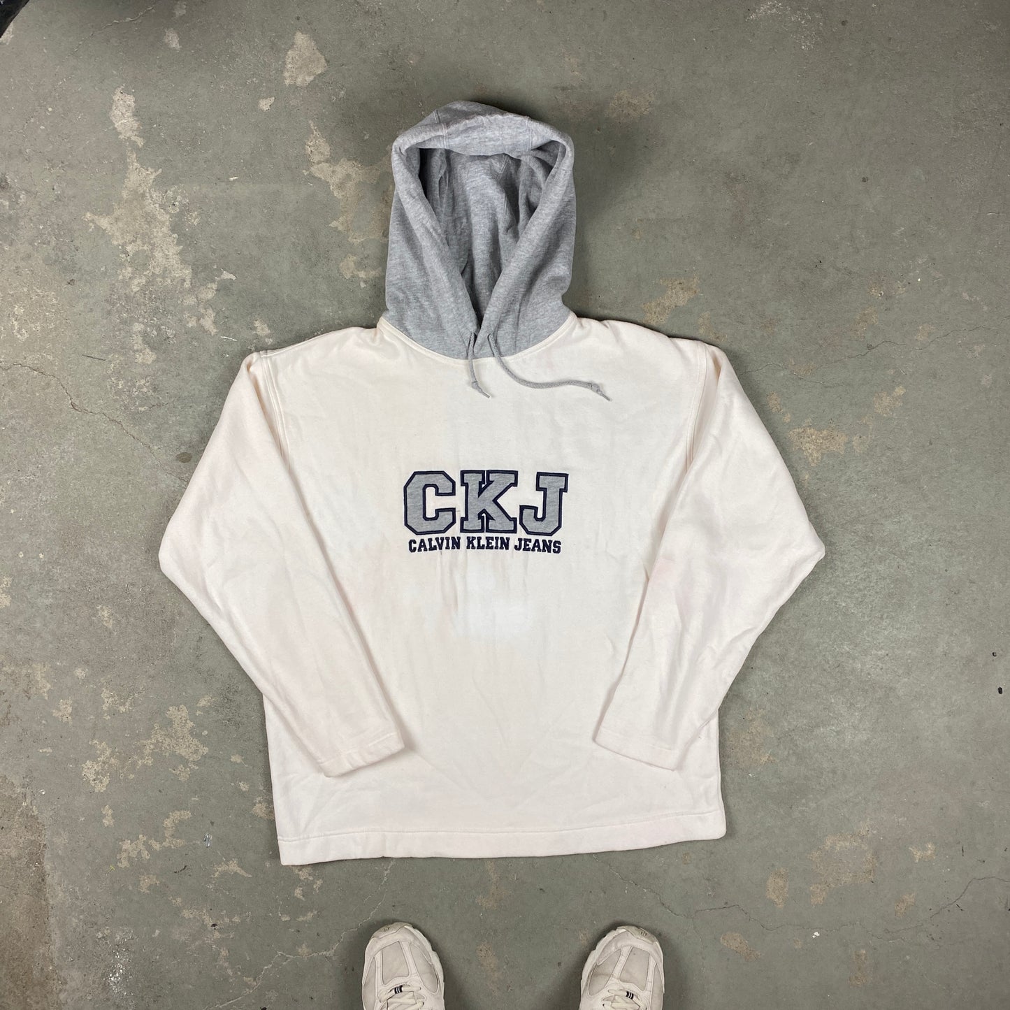Clavin Klein embroidered hoodie (XL)