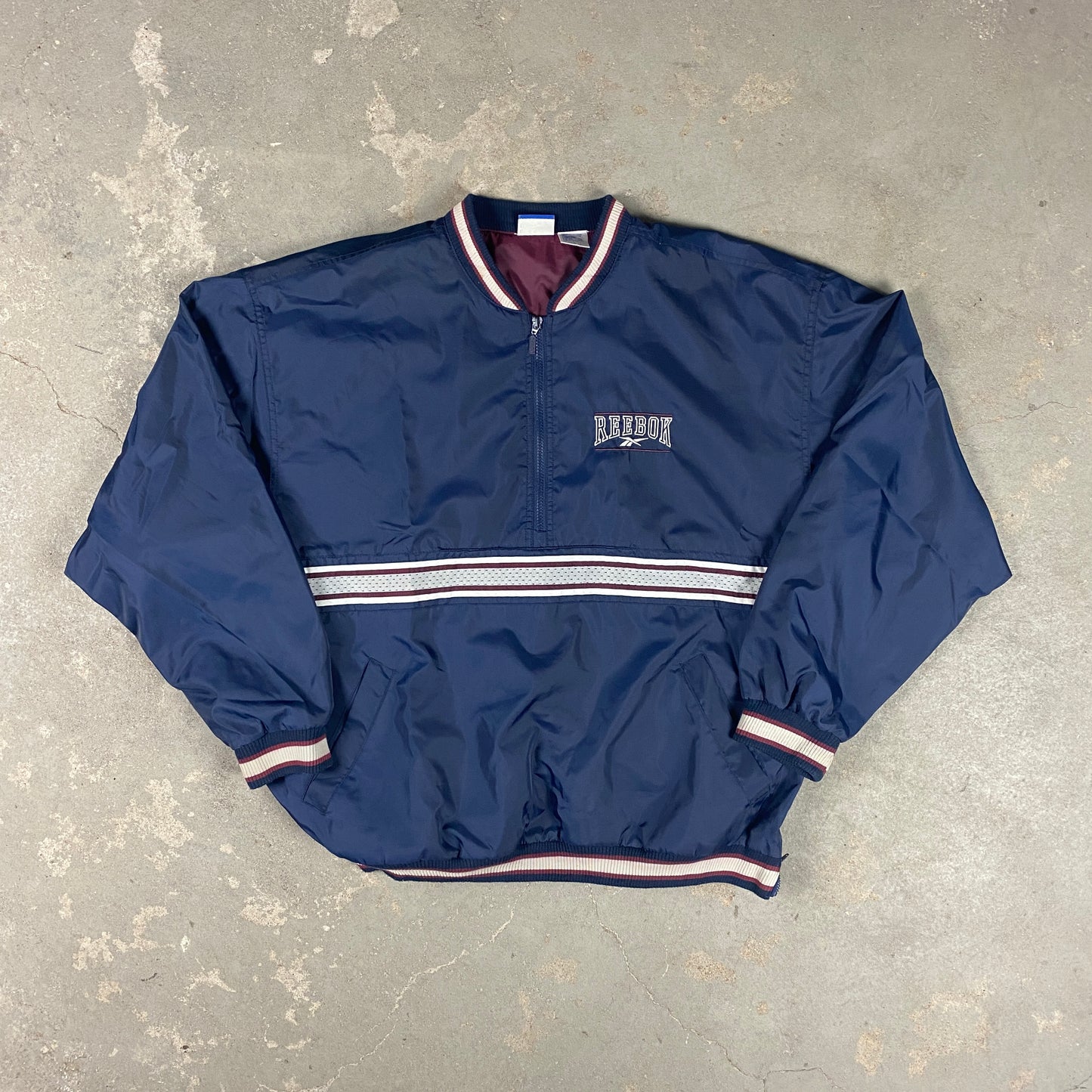Reebok RARE half zip windbreaker (XL)