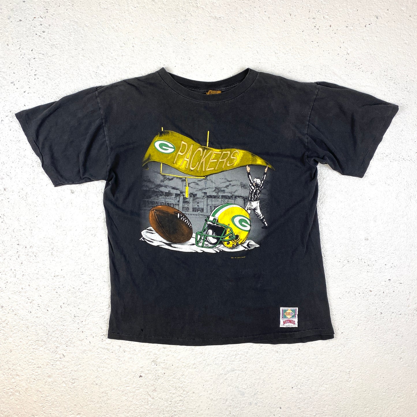 Green Bay Packers RARE heavyweight tee (L)