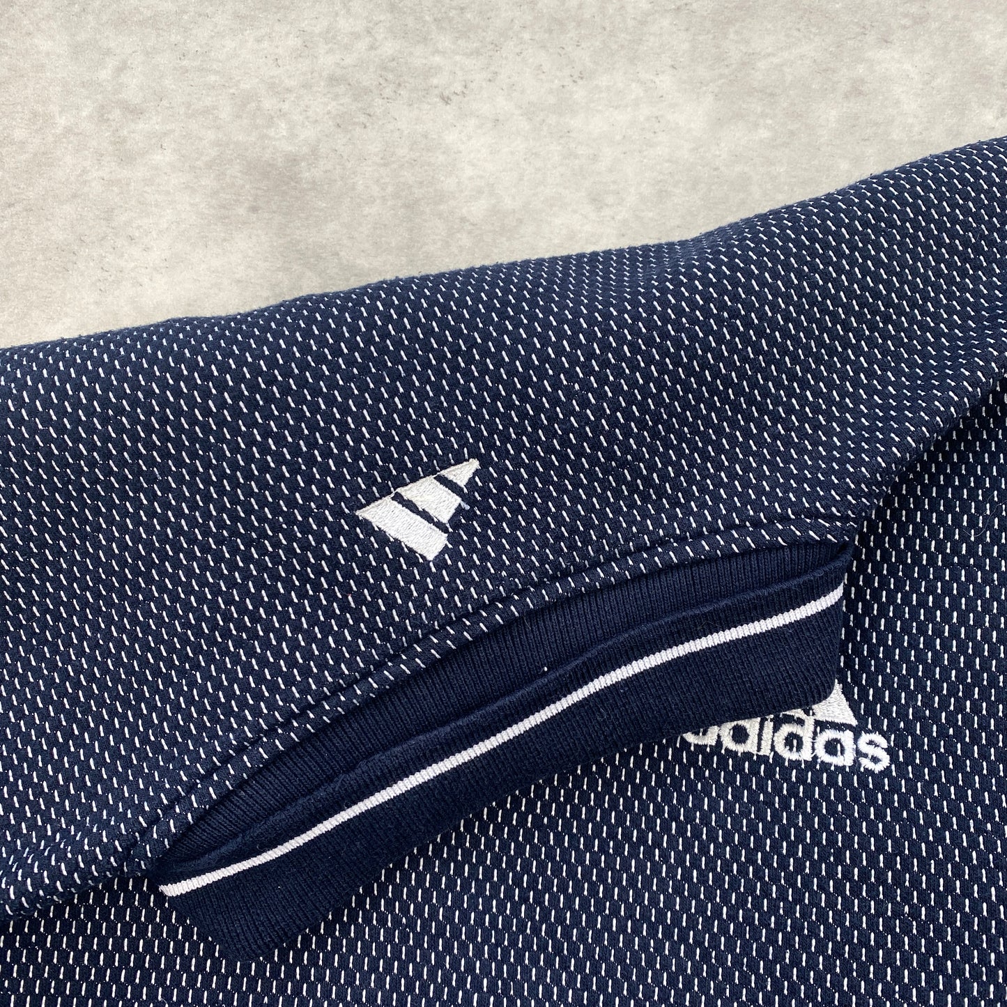 Adidas RARE long sleeved heavyweight polo shirt (M-L)
