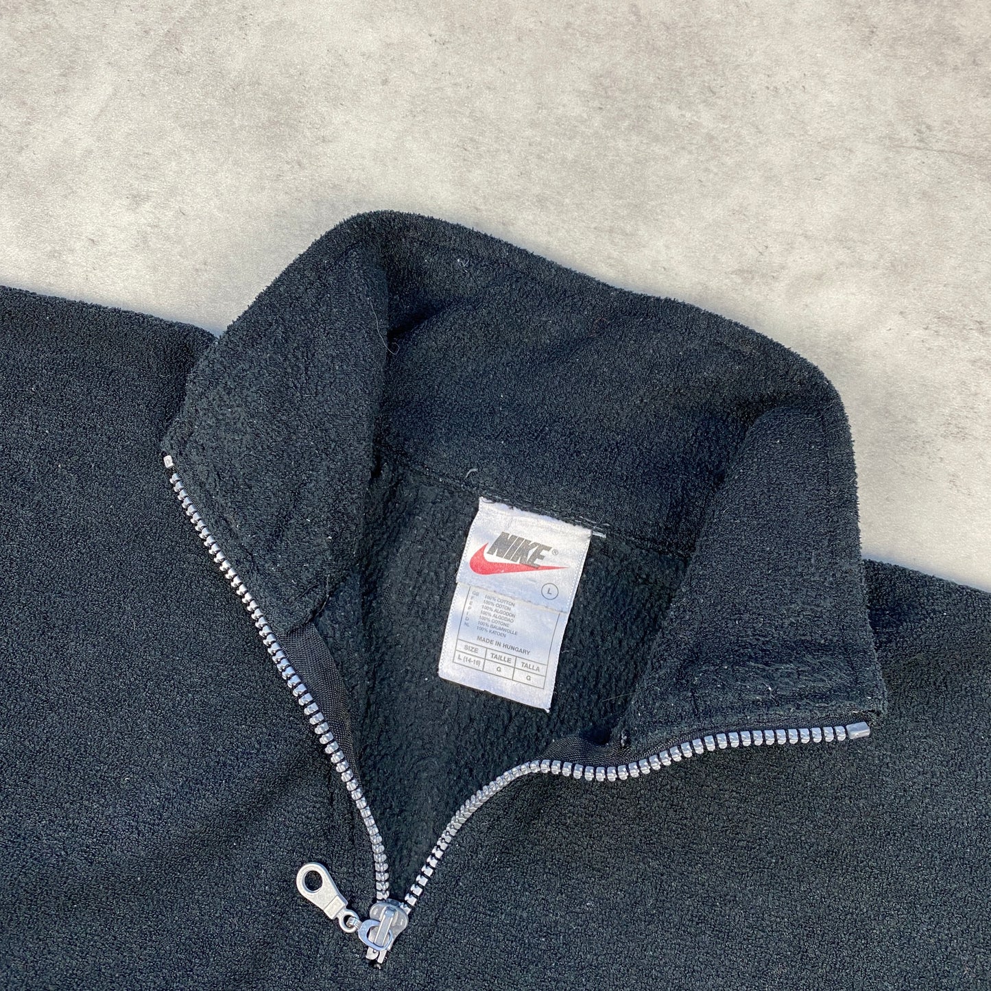 Nike RARE 1/4 zip fleece sweater (L)