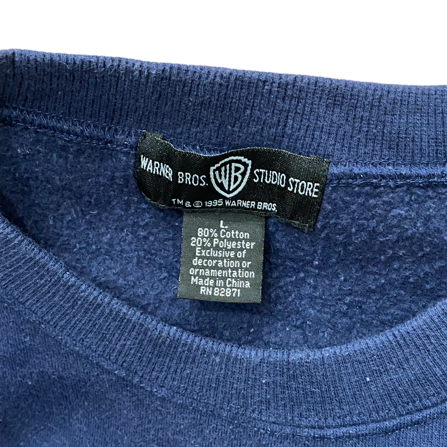 Warner Bros embroidered sweater (S-M)
