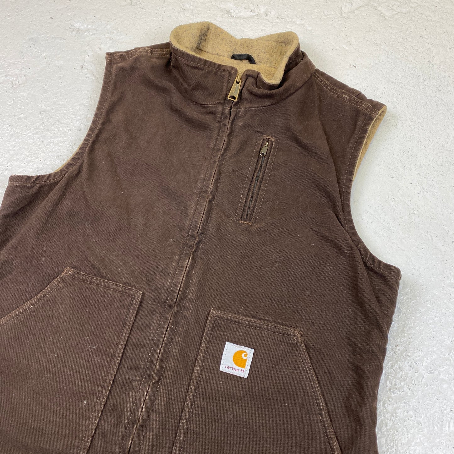 Carhartt distressed vest women (M)