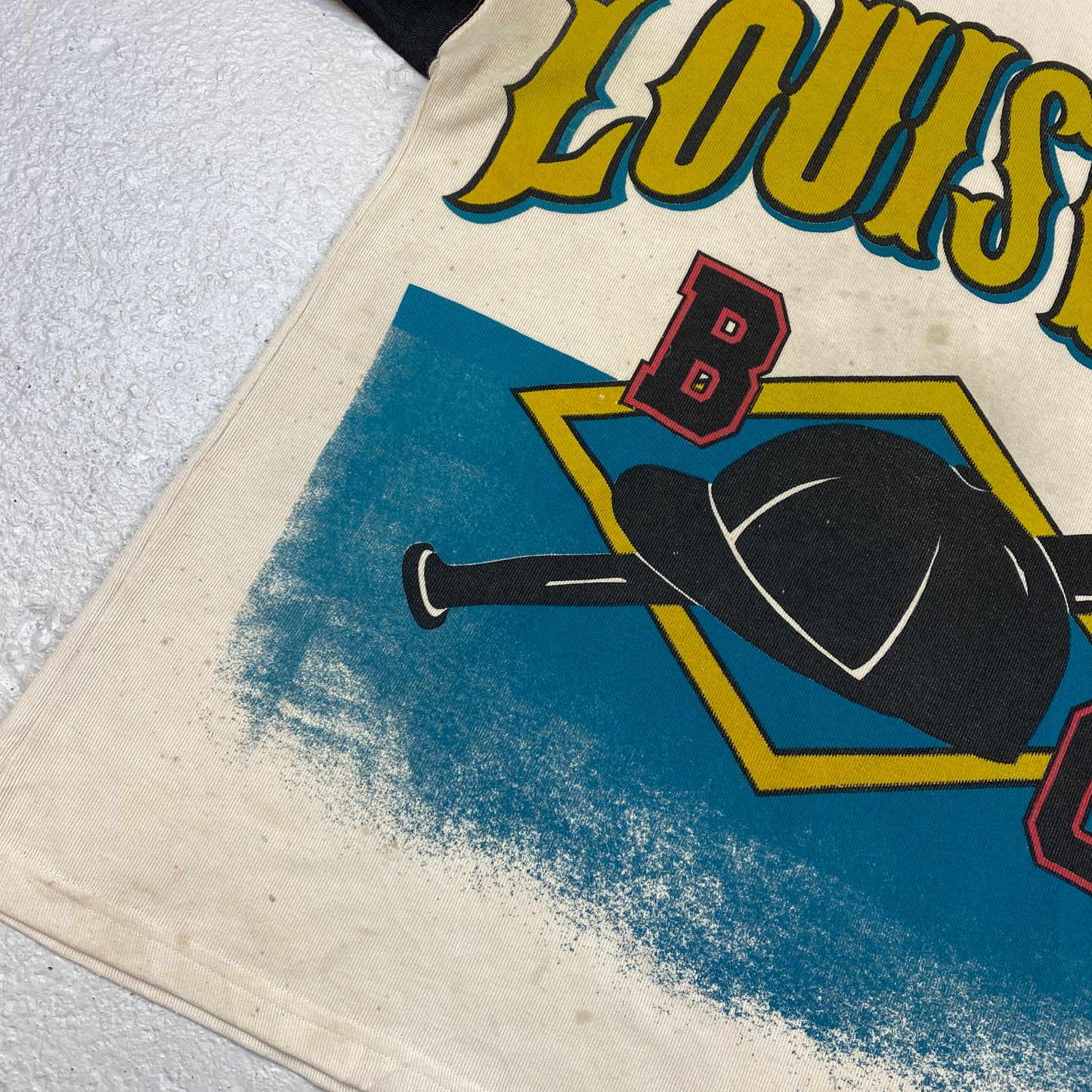 Louisville RARE distressed heavyweight t-shirt (XL)