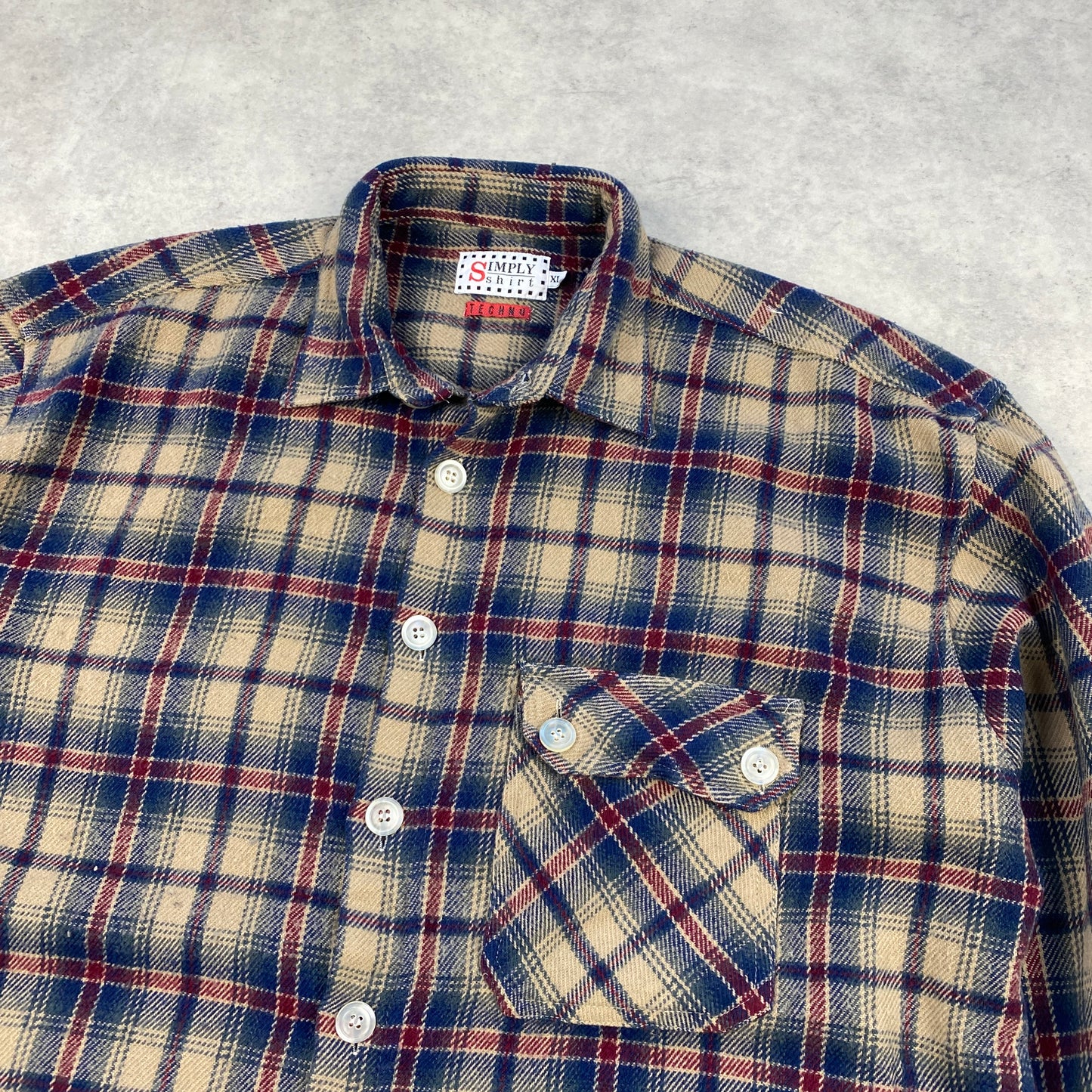 VTG heavyweight flannel shirt (L-XL)