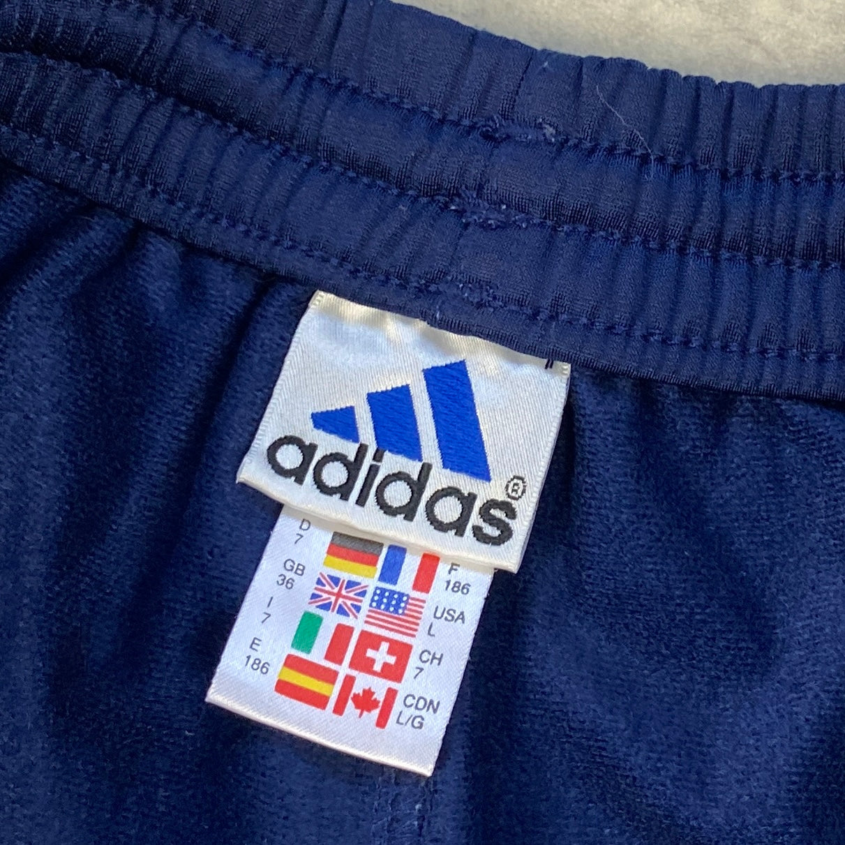 Adidas track pants (L)