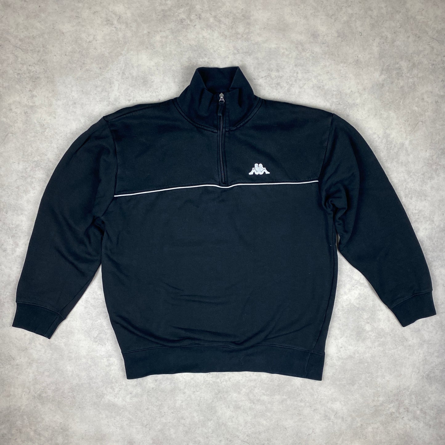 Kappa 1/4 zip heavyweight sweater (M-L)