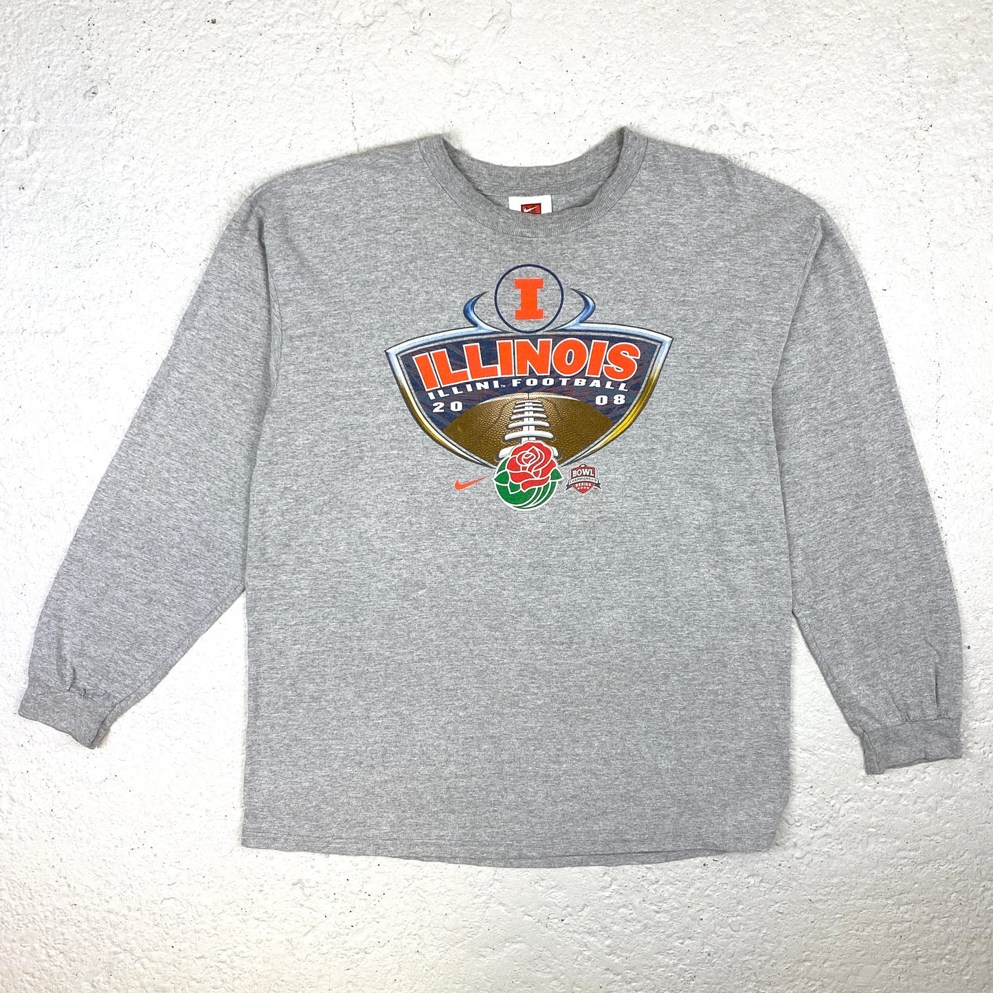 Nike RARE Illinois 2008 long sleeve shirt (L)