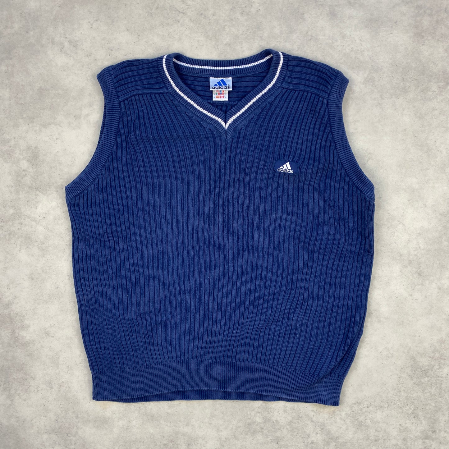 Adidas heavyweight knit vest (L-XL)