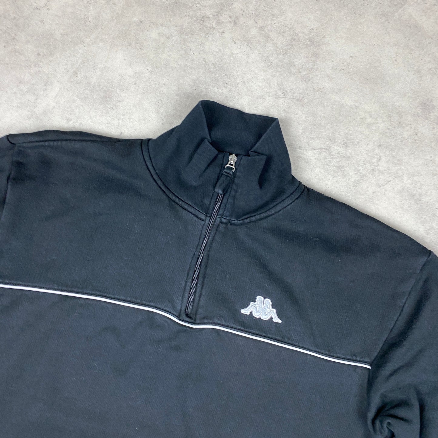 Kappa 1/4 zip heavyweight sweater (M-L)