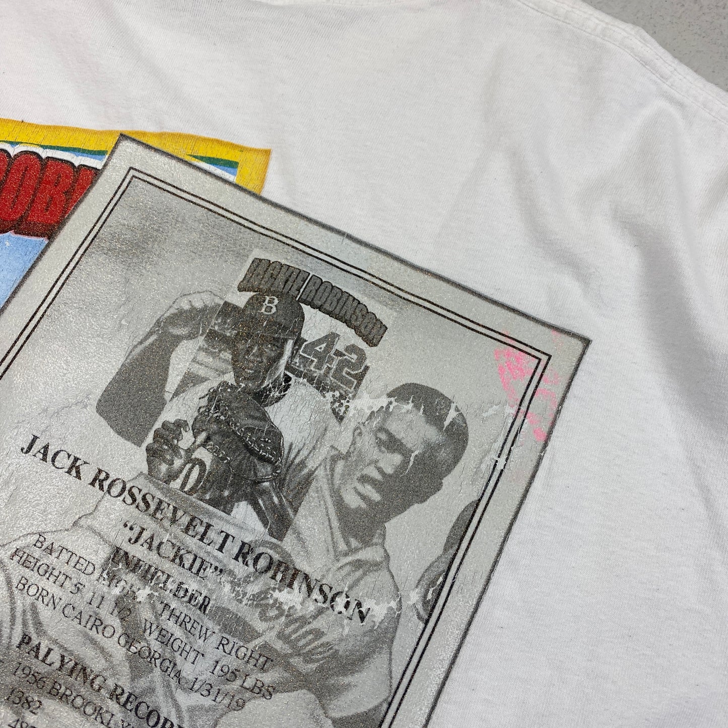 Jackie Robinson RARE heavyweight tee (XL-XXL)