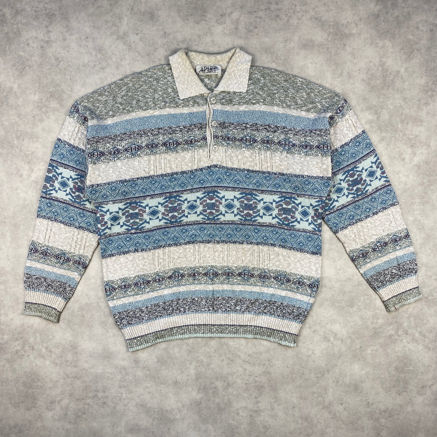VTG knit sweater (L-XL)