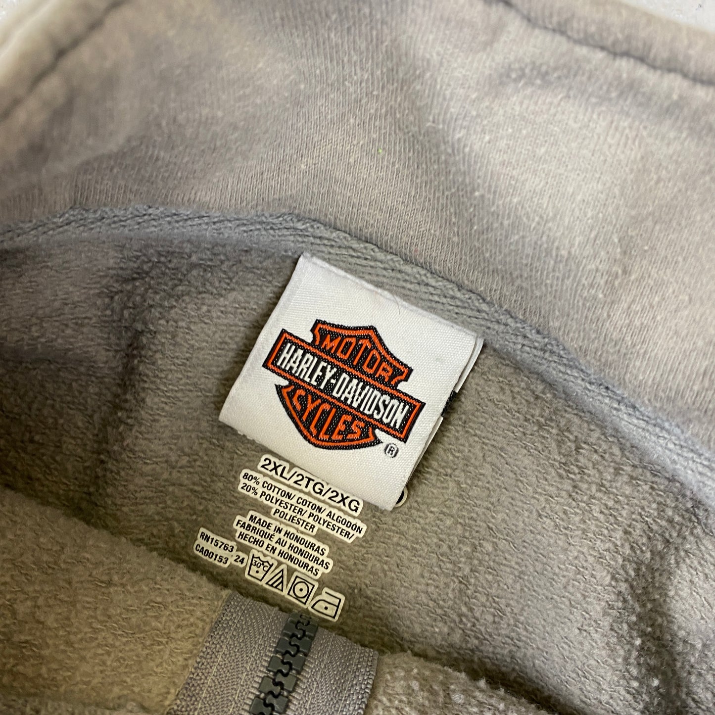 Harley Davidson RARE Steel City 1/4 zip sweater (L-XL)