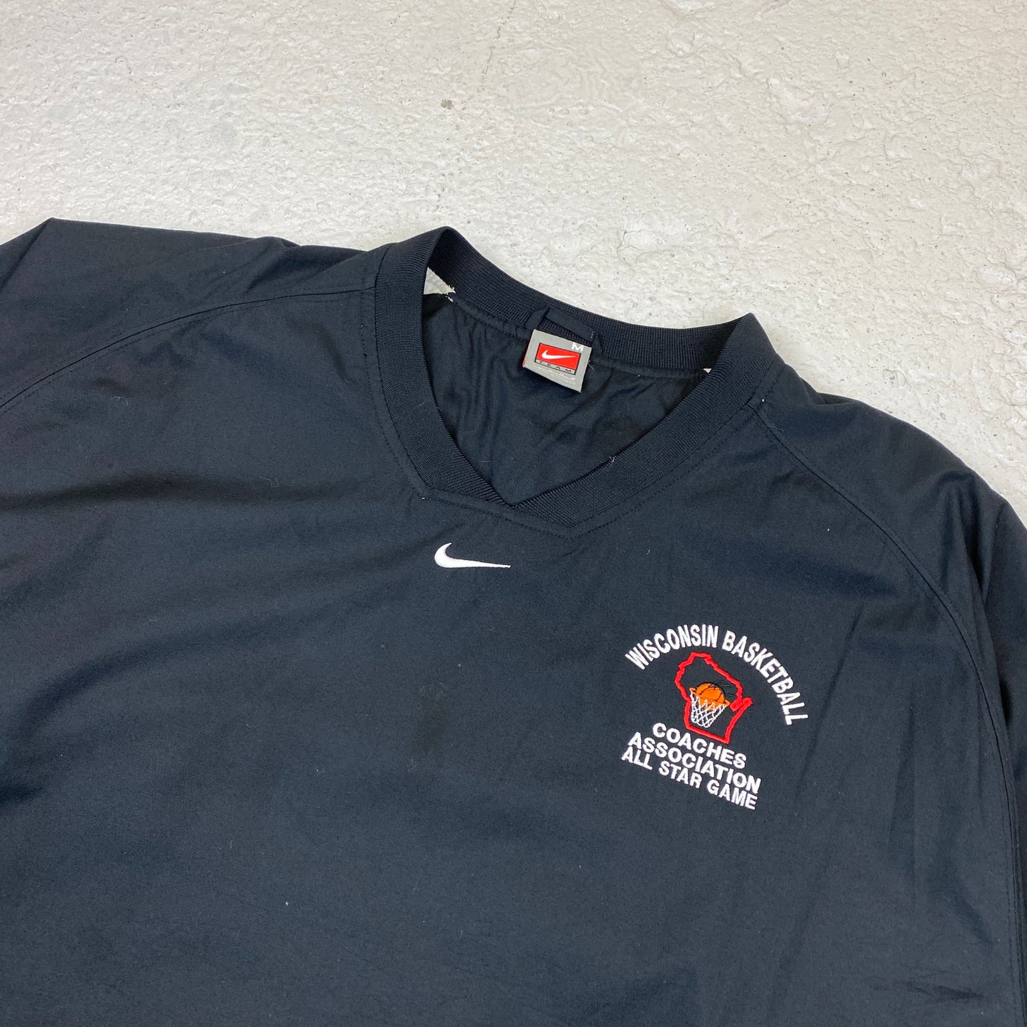 Nike RARE Wisconsin Basketball heavyweight windbreaker (M-L)