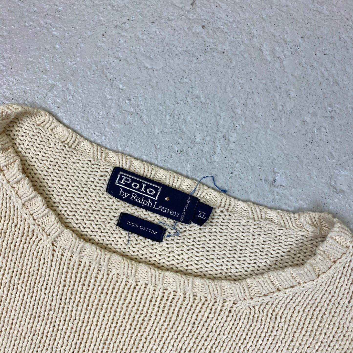 Polo Ralph Lauren heavyweight knit sweater (XL)