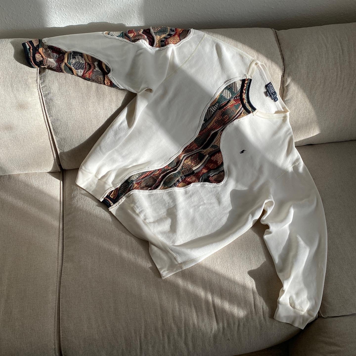 SPVNS STUDIOS: Polo Ralph Lauren x Coogi Style knit sweater (XL)