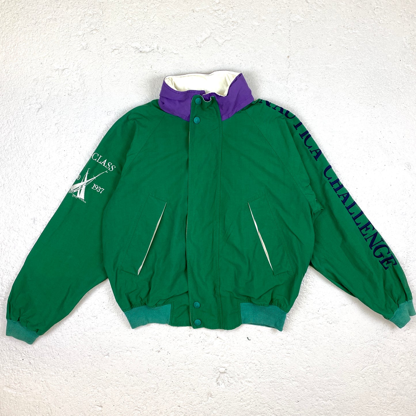 Nautica RARE embroidered jacket (L)