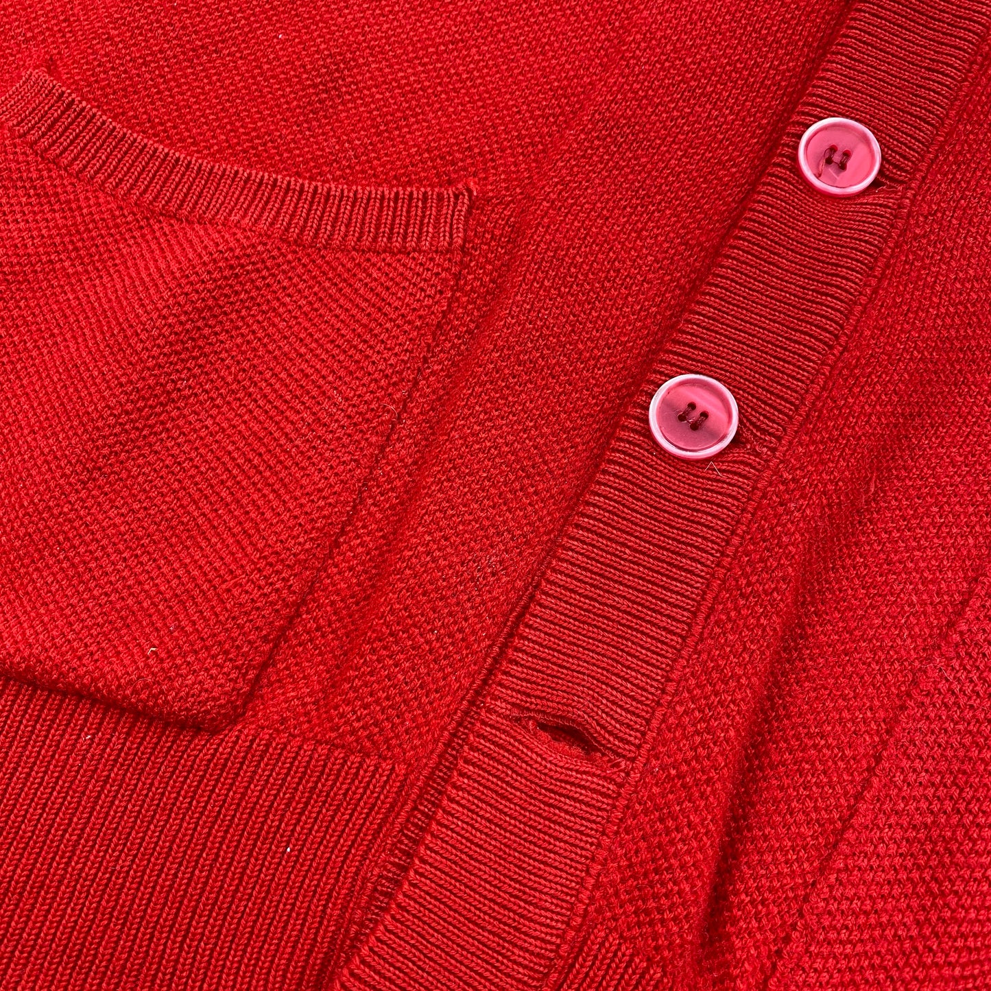 Lacoste knit cardigan sweater (XS)