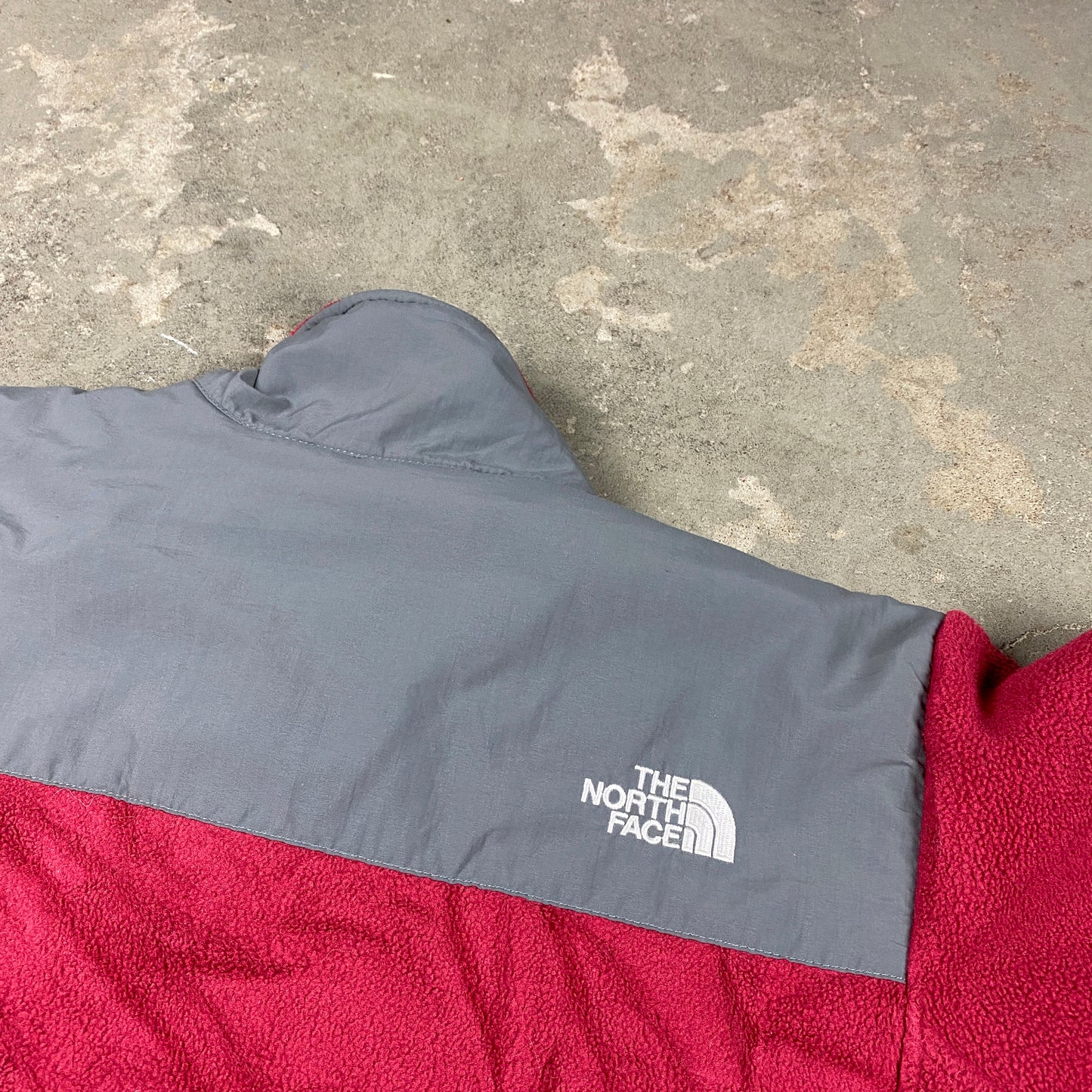 The North Face fleece zip sweater women (S-M)
