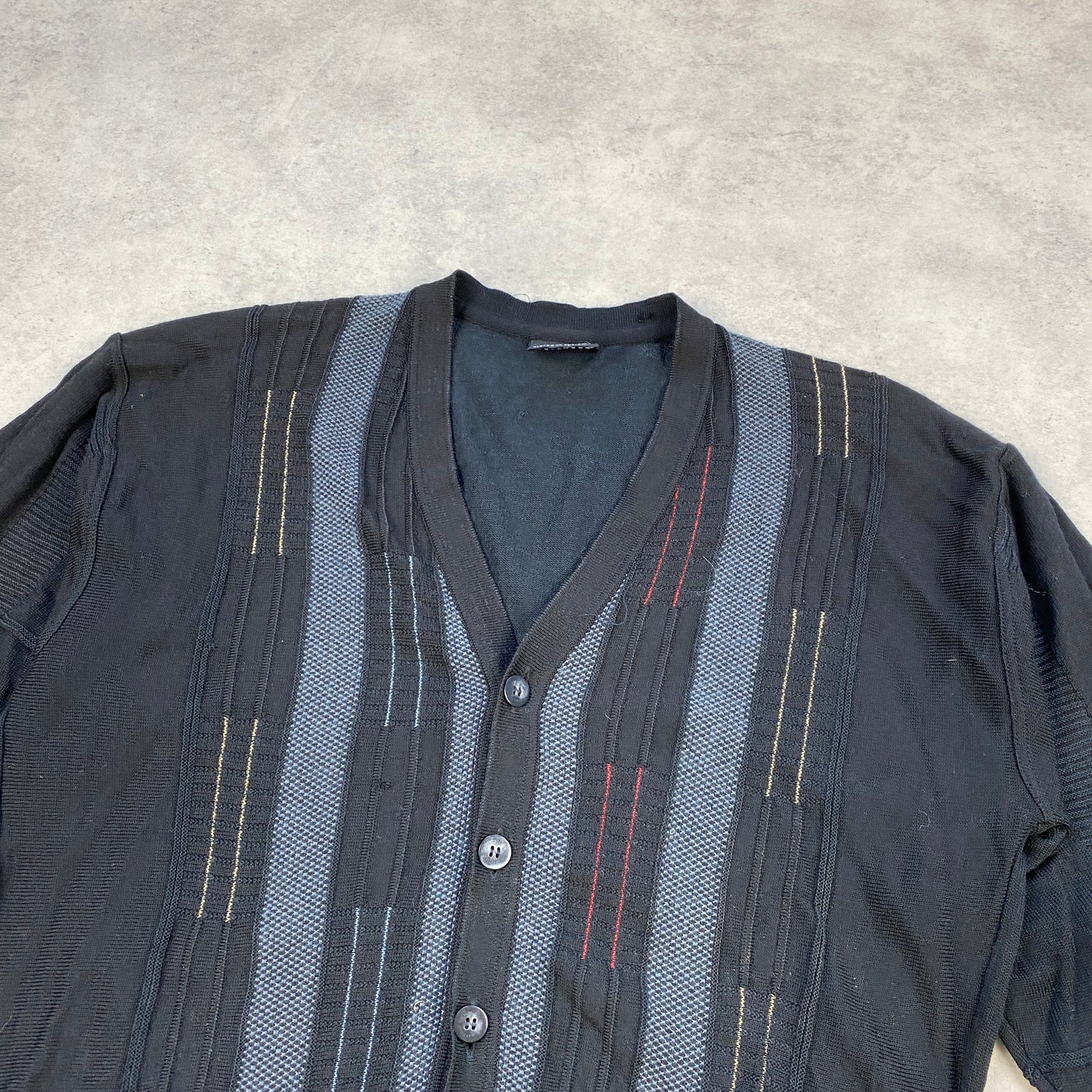 VTG knit cardigan sweater (L)
