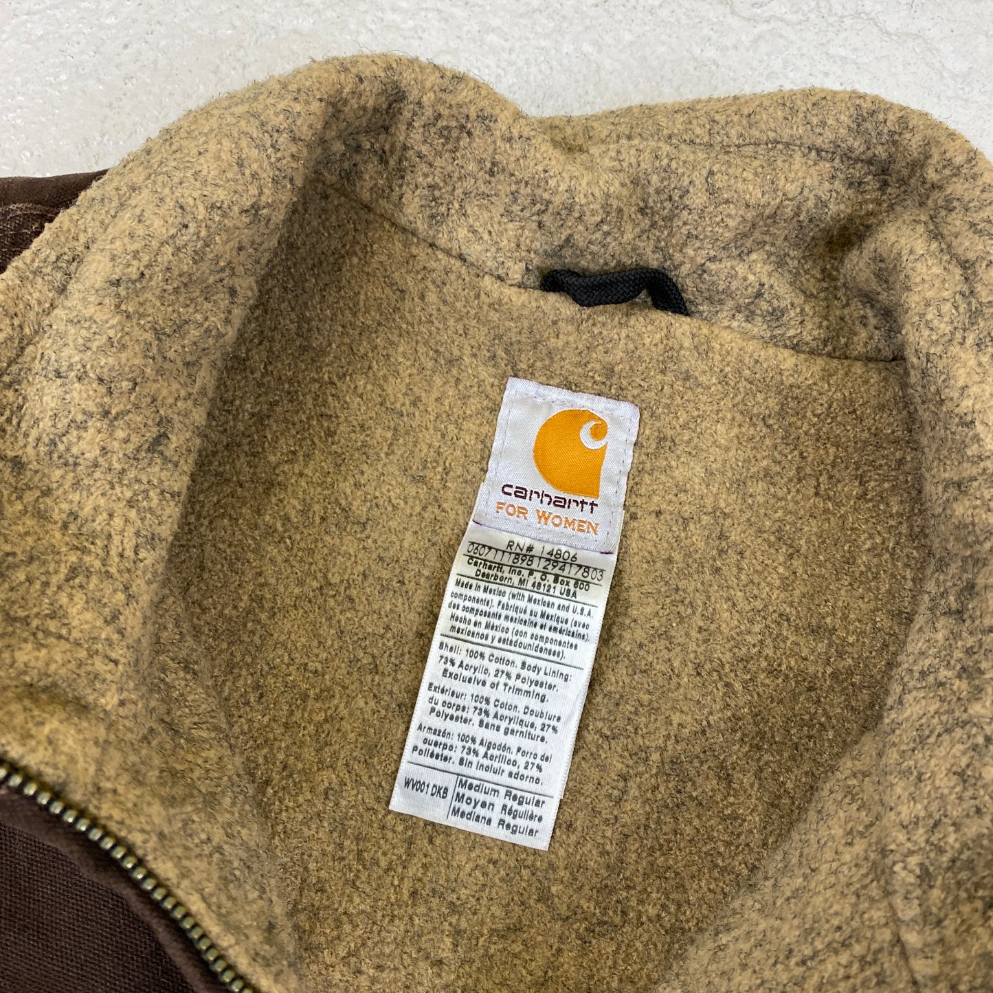 Carhartt distressed vest women (M)