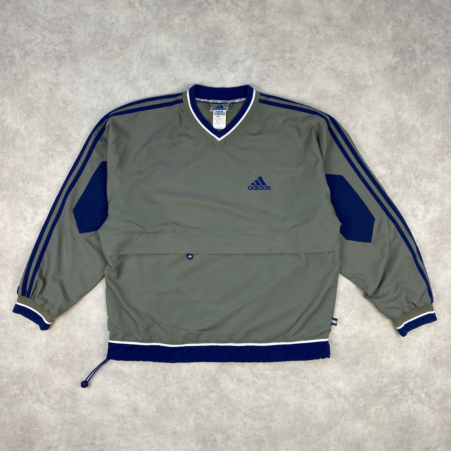 Adidas RARE v-neck windbreaker (S)