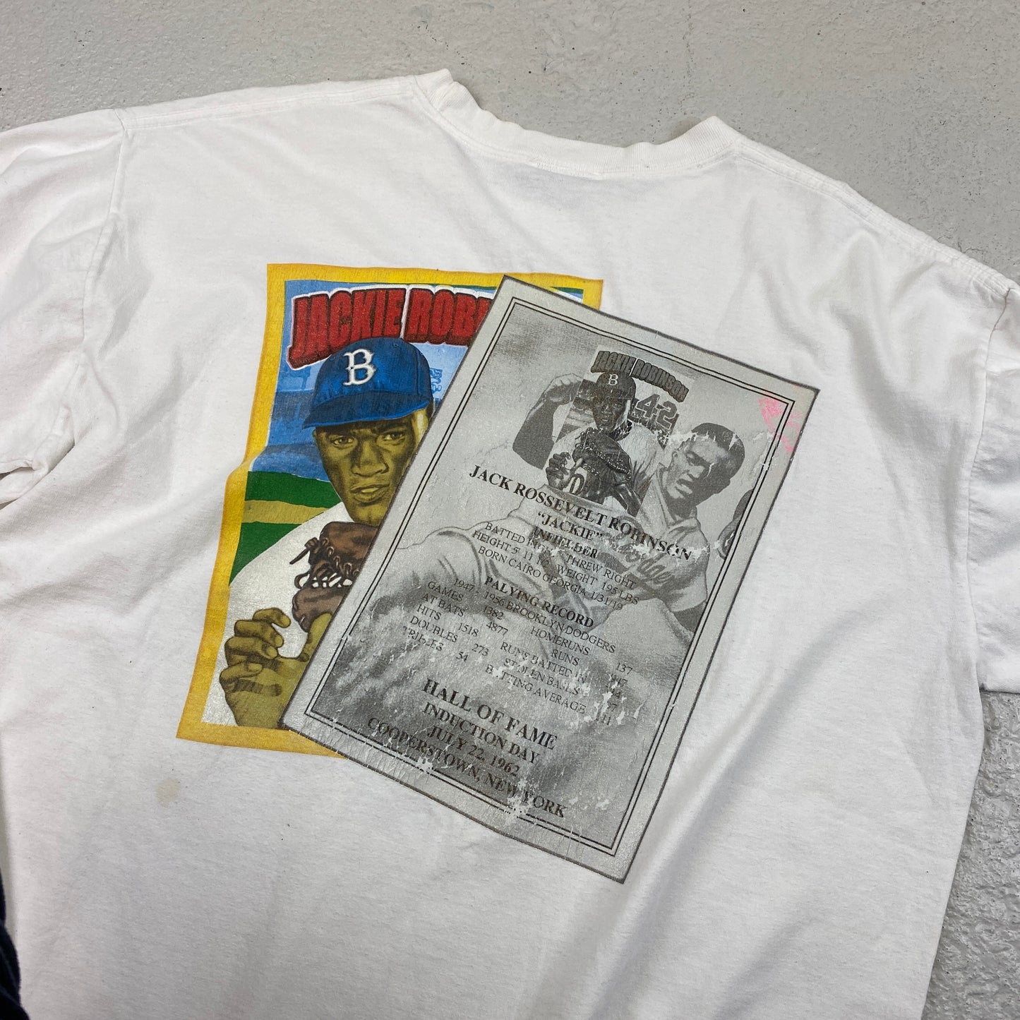 Jackie Robinson RARE heavyweight tee (XL-XXL)