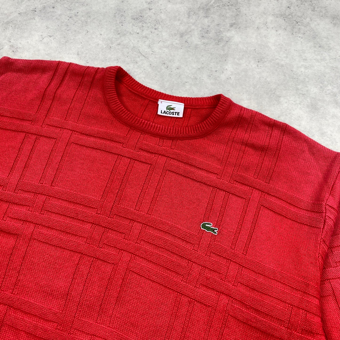 Lacoste knit sweater (L)