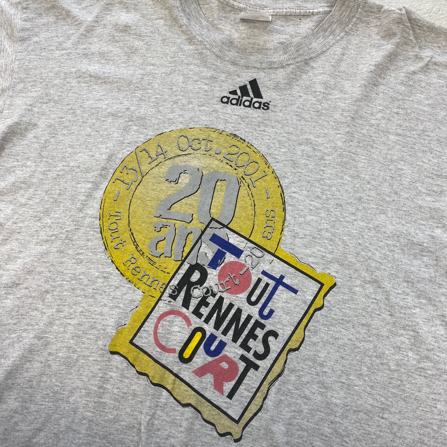 Adidas RARE Tour France 2001 tee (XS-S)