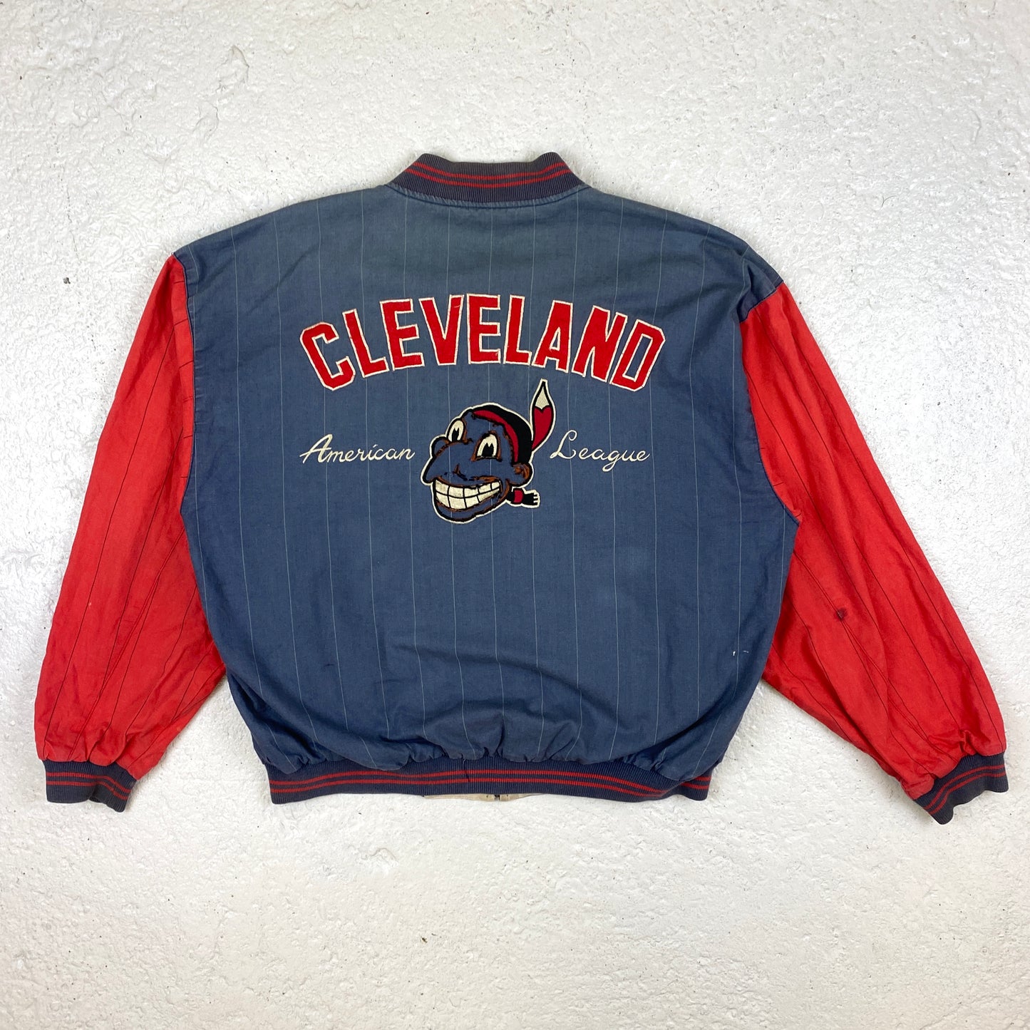 Indians RARE college jacket (L)