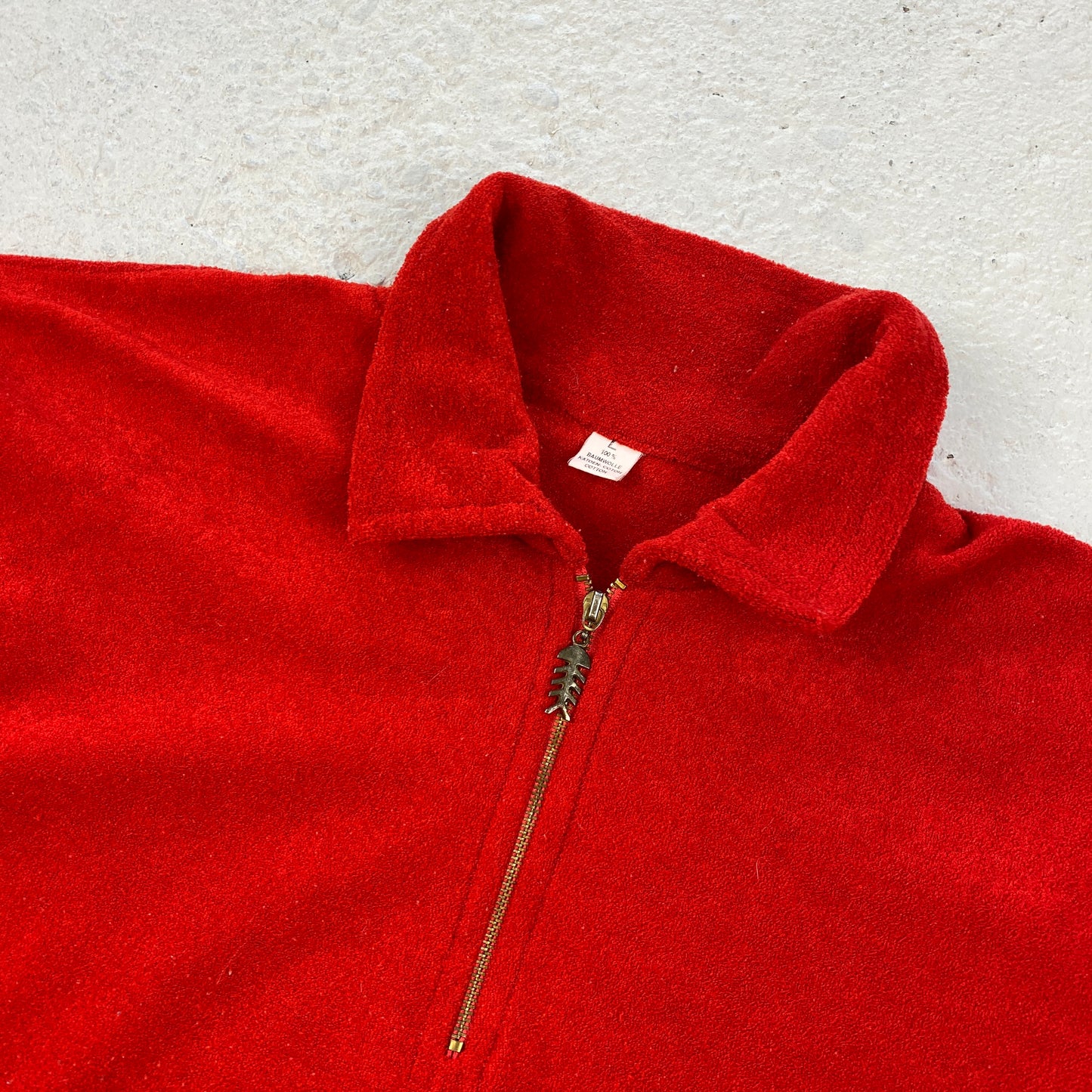 Calvin Klein fleece 1/4 zip sweater (L)