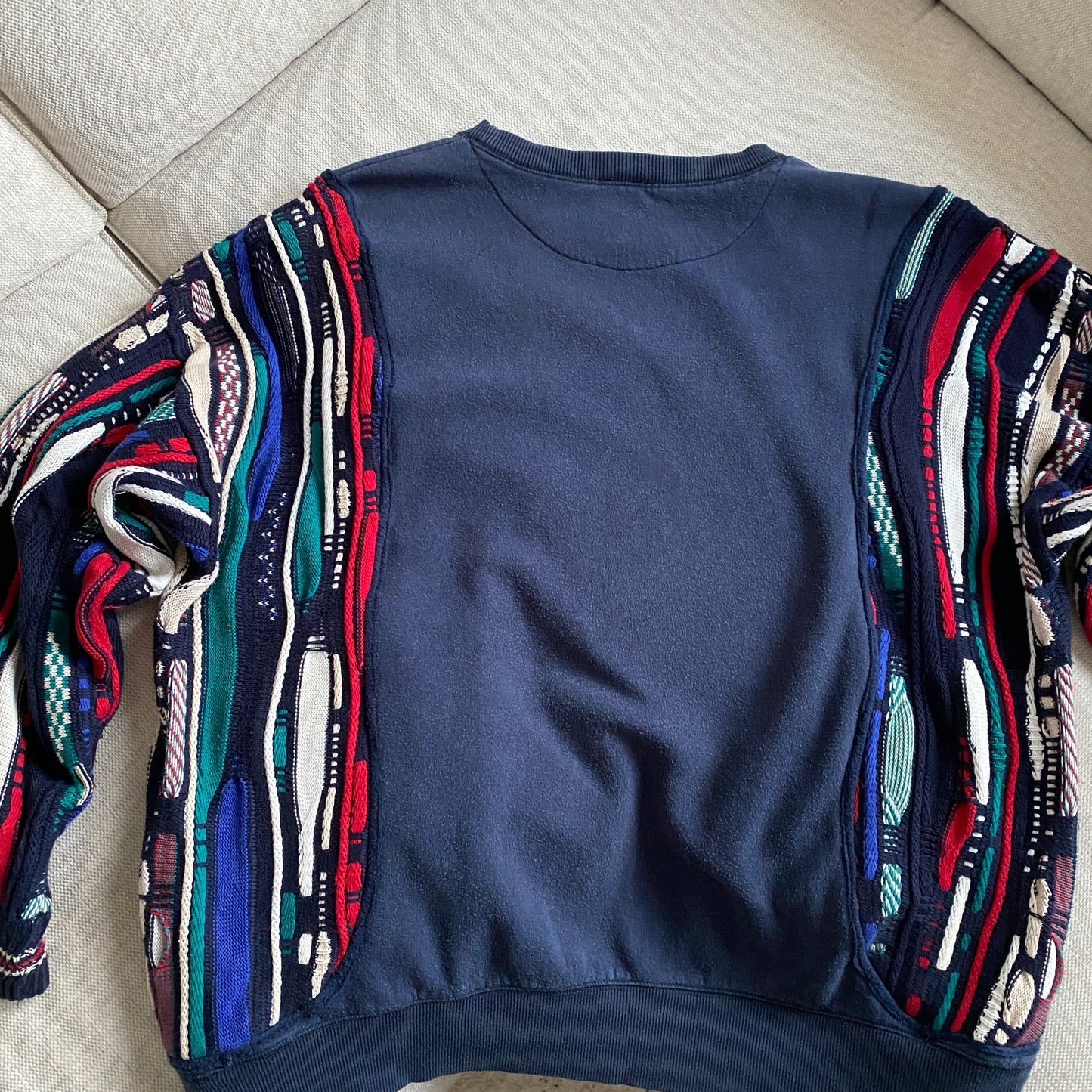 SPVNS STUDIOS: Nike x Coogi Style heavyweight knit sweater (XXL)