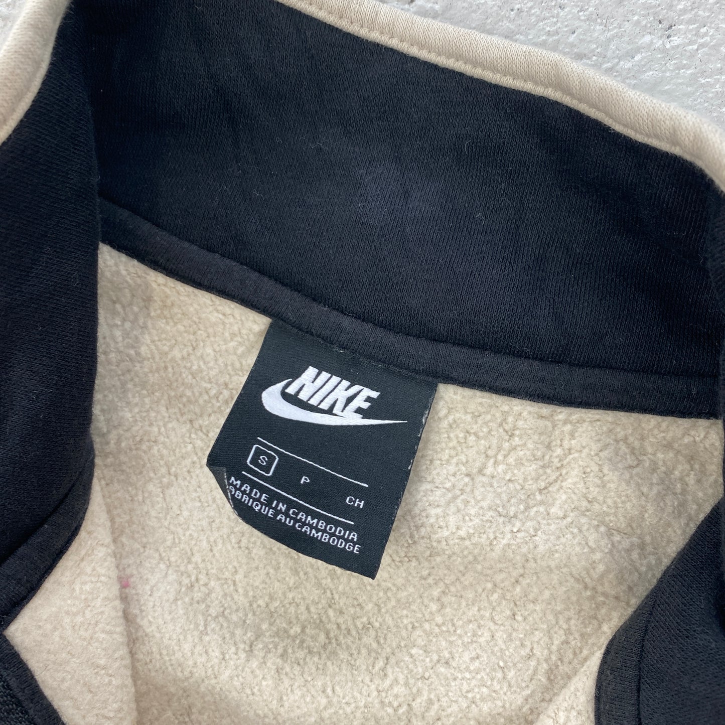Nike 1/4 zip sweater (S)