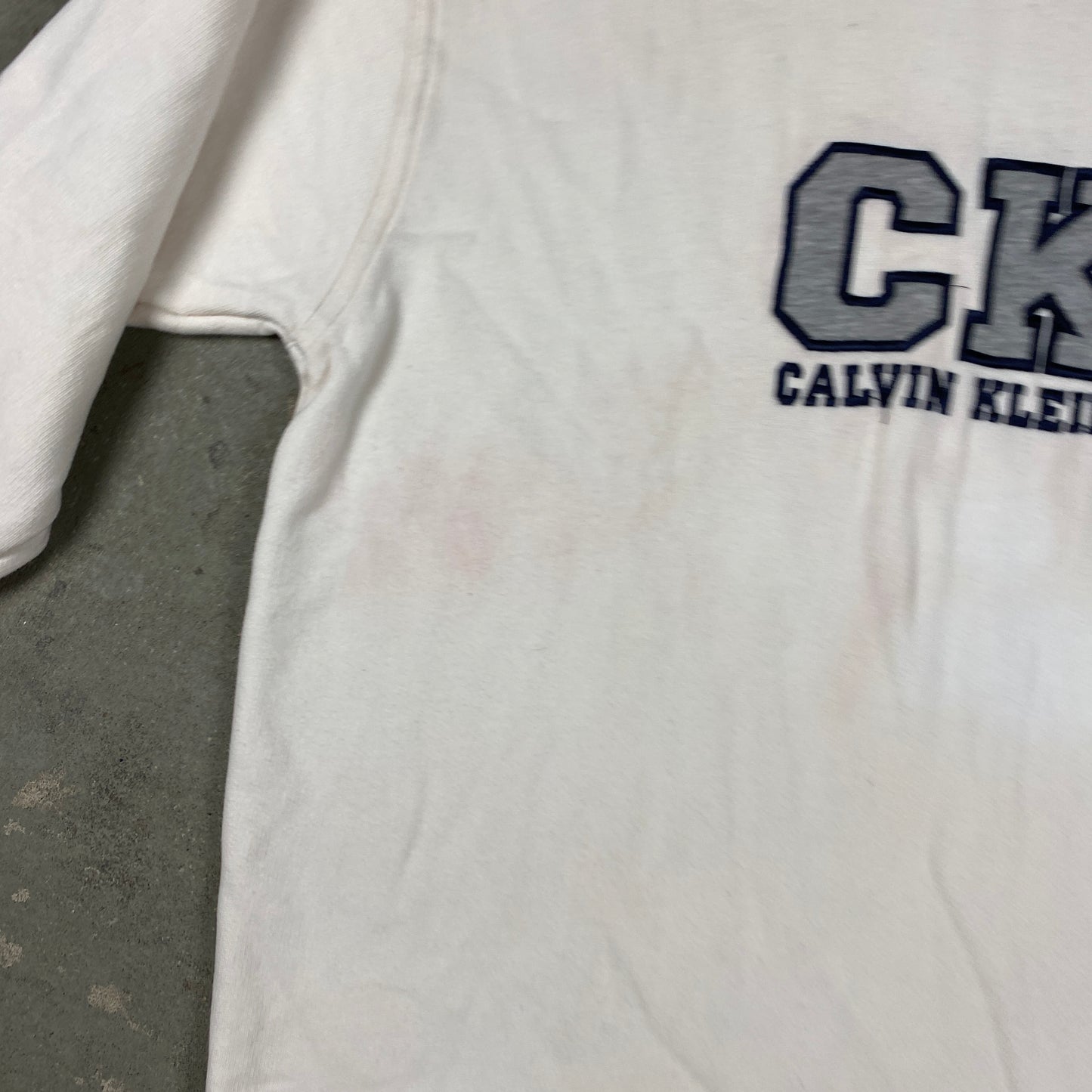 Clavin Klein embroidered hoodie (XL)