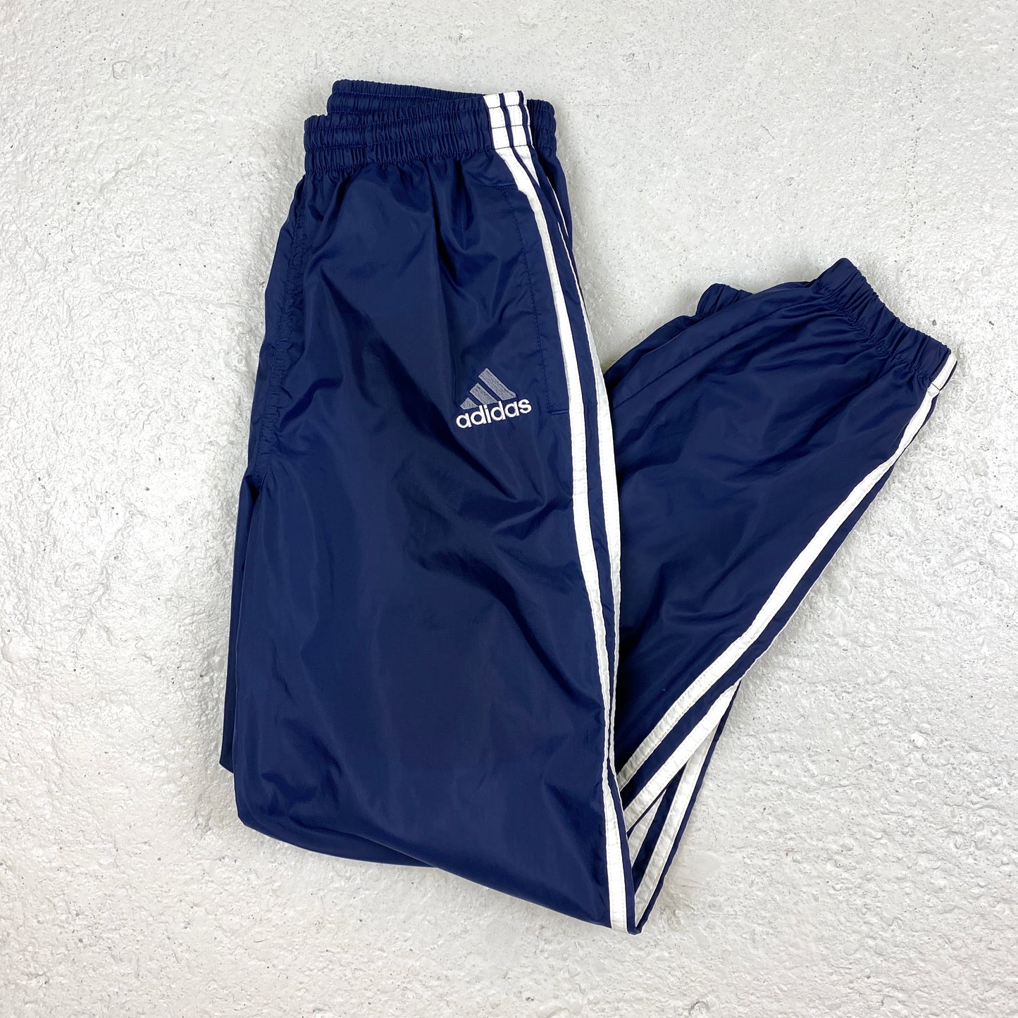 Adidas RARE embroidered track pants (S-M)