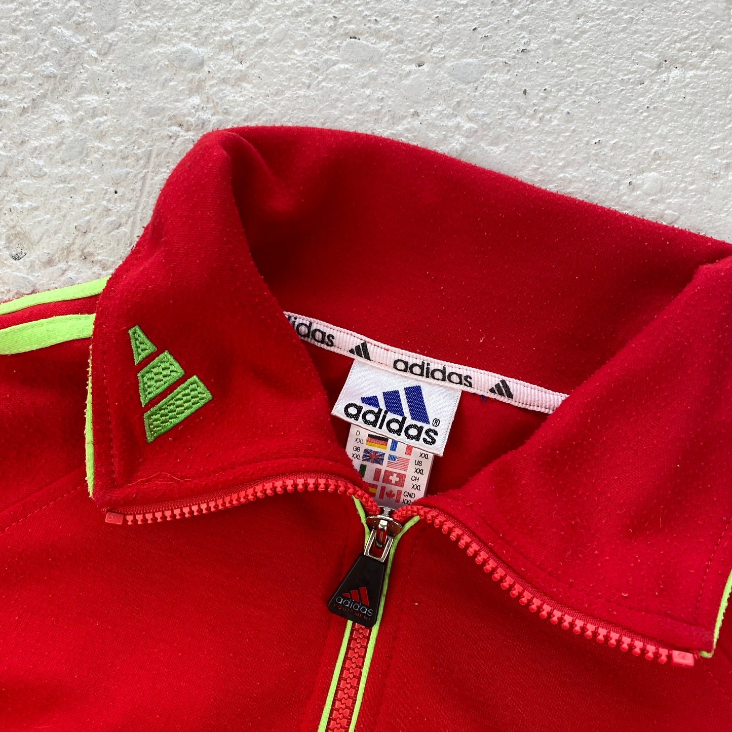 Adidas RARE 1/4 zip heavyweight sweater (XL-XXL)