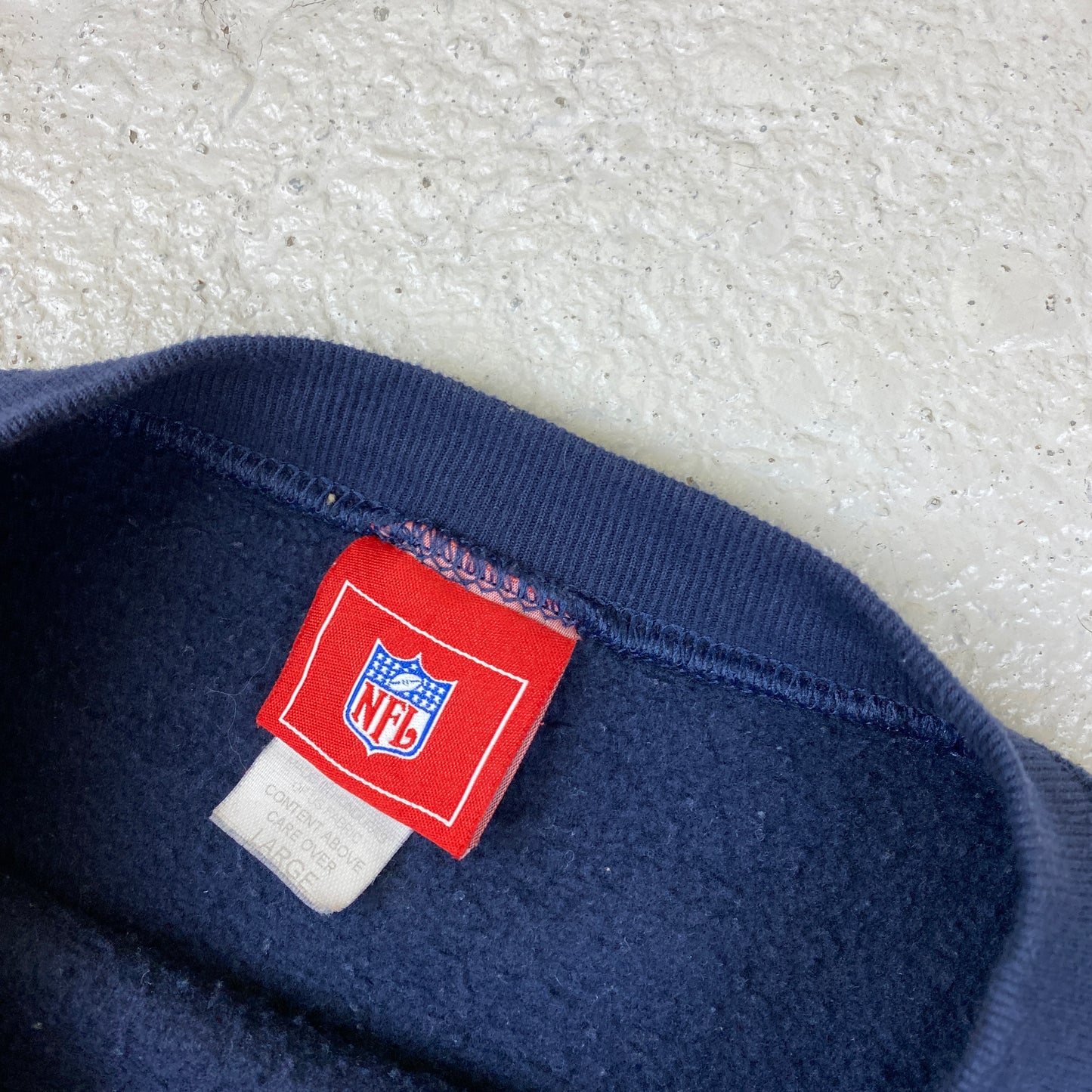 Denver Broncos heavyweight embroidered sweater (L)