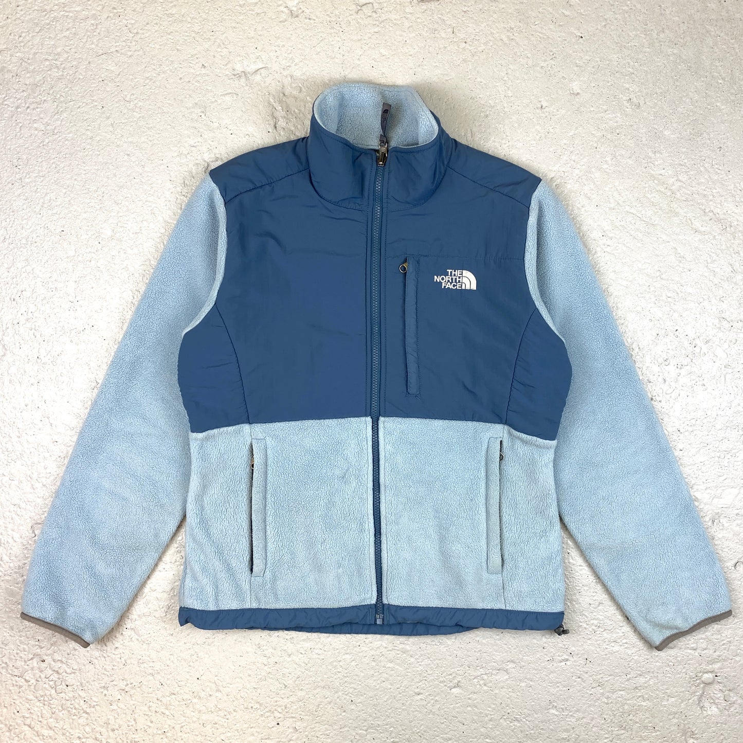The North Face zip fleece sweater women (M)