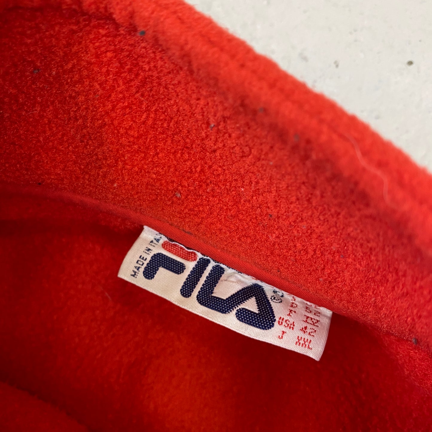 Fila RARE 1/4 fleece sweater (M-L)