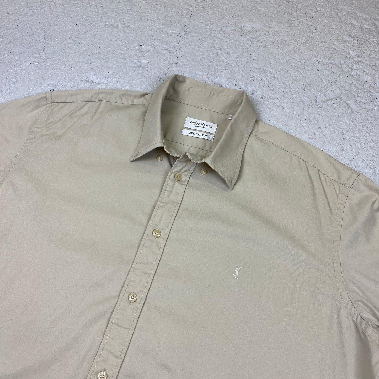 Yves Saint Laurent embroidered shirt (XL-XXL)