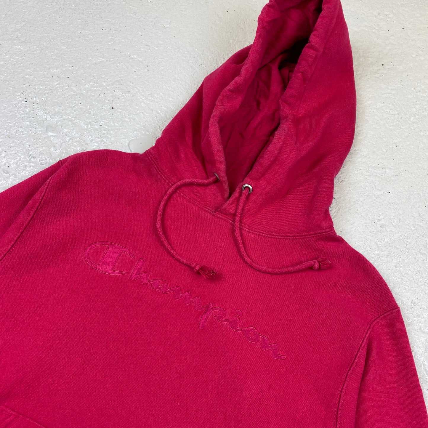 Champion heavyweight embroidered hoodie (S)