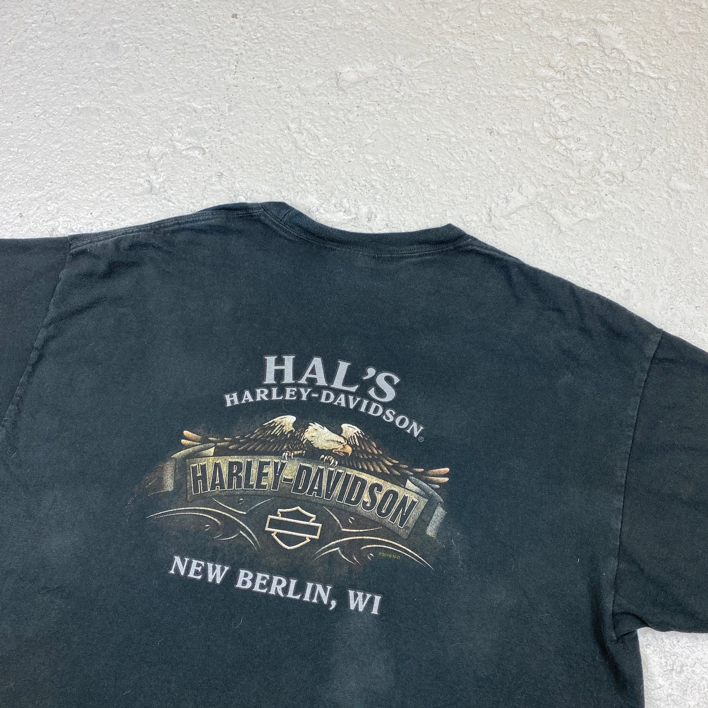 Harley Davidson RARE New Berlin heavyweight t-shirt (L)