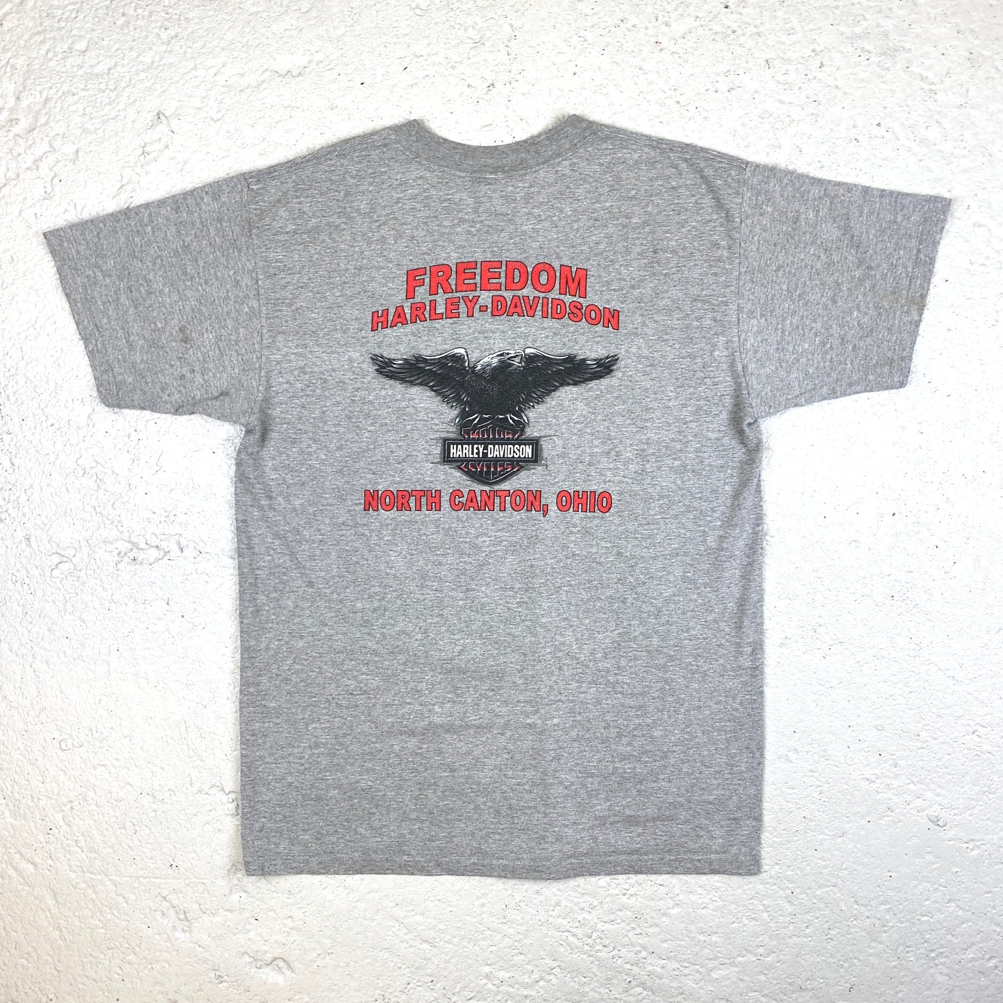 Harley Davidson RARE North Canton heavyweightt-shirt (L)