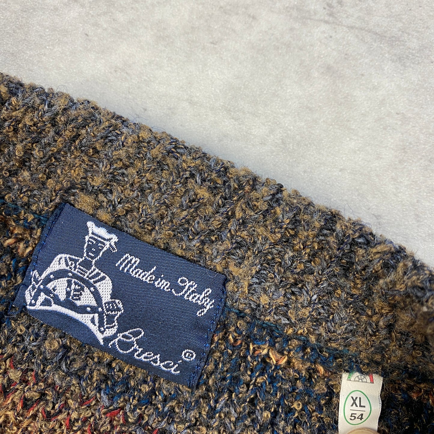 VTG heavyweight knit sweater (L-XL)