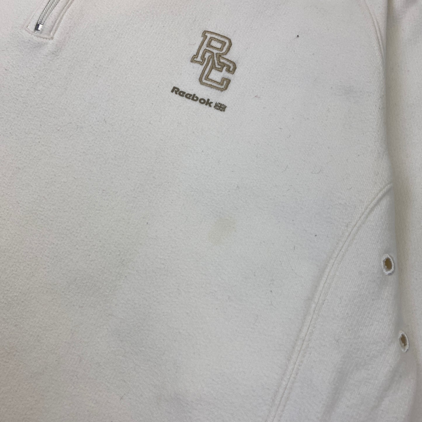 Reebok 1/4 zip heavyweight sweater (L-XL)