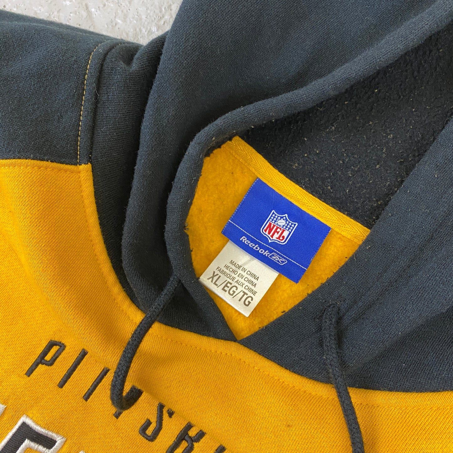 Reebok Steelers embroidered hoodie (XXL)